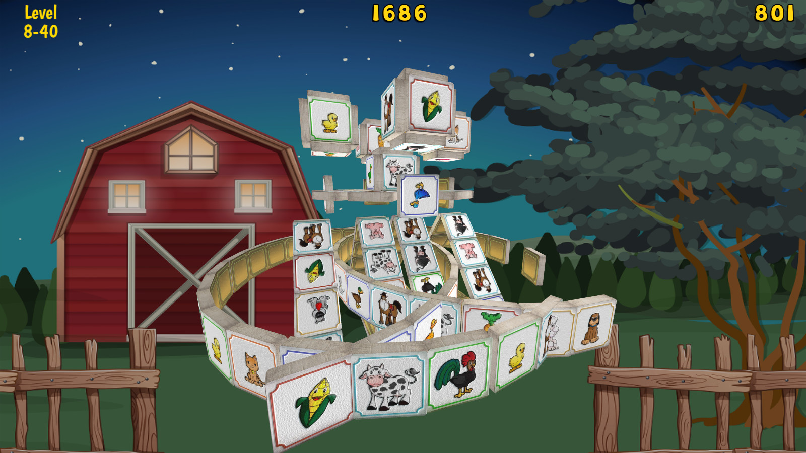 Barnyard Mahjong 3 screenshot 2