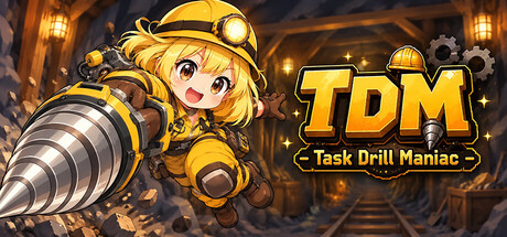 TDM : Task Drill Maniac — Steam header