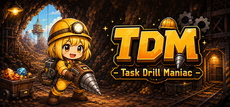 TDM : Task Drill Maniac — Steam header