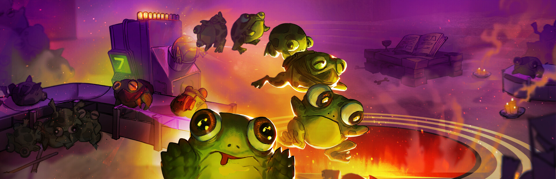 FROG IN THE HOLE!