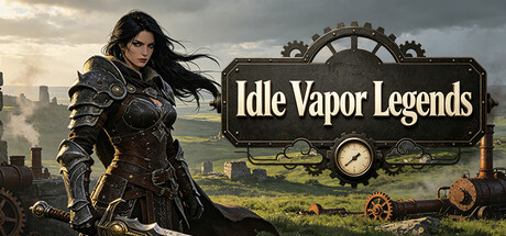 Idle Vapor Legends — Steam header