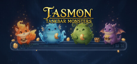 TASMON: Taskbar Monsters — Steam header
