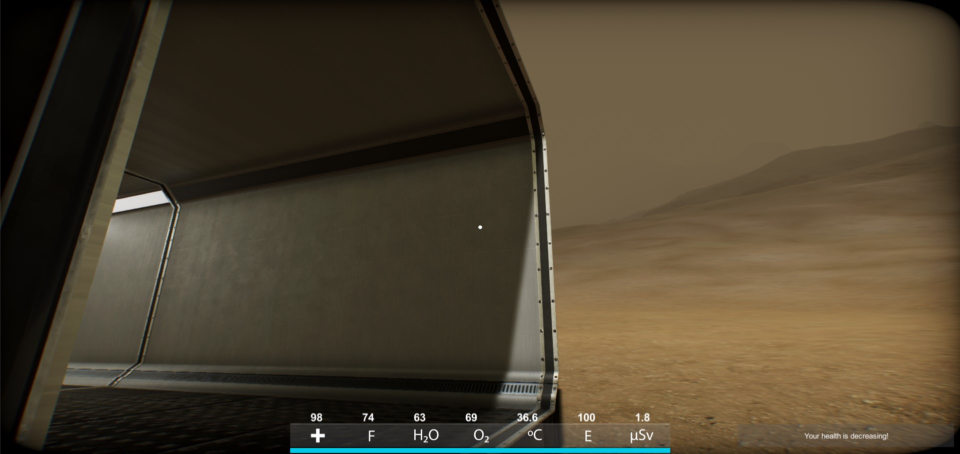 Red Planet: Survive screenshot 1