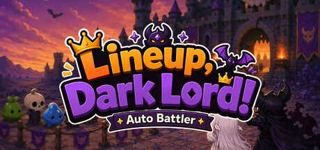 Lineup, Dark Lord! : Auto Battler — Steam header