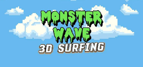 Monster Wave 3D Surfing — Steam header