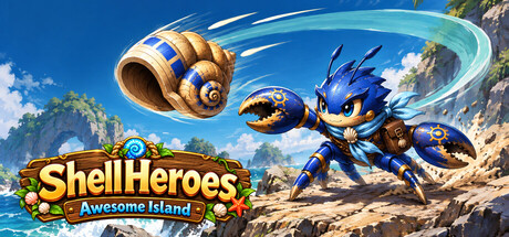 Shell Heroes: Awesome Island — Steam header