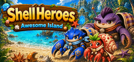Shell Heroes: Awesome Island — Steam header