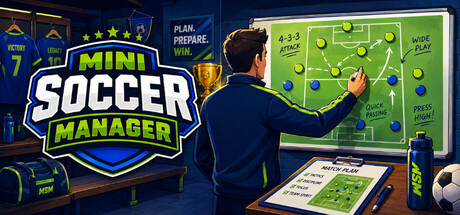 Mini Soccer Manager — Steam header