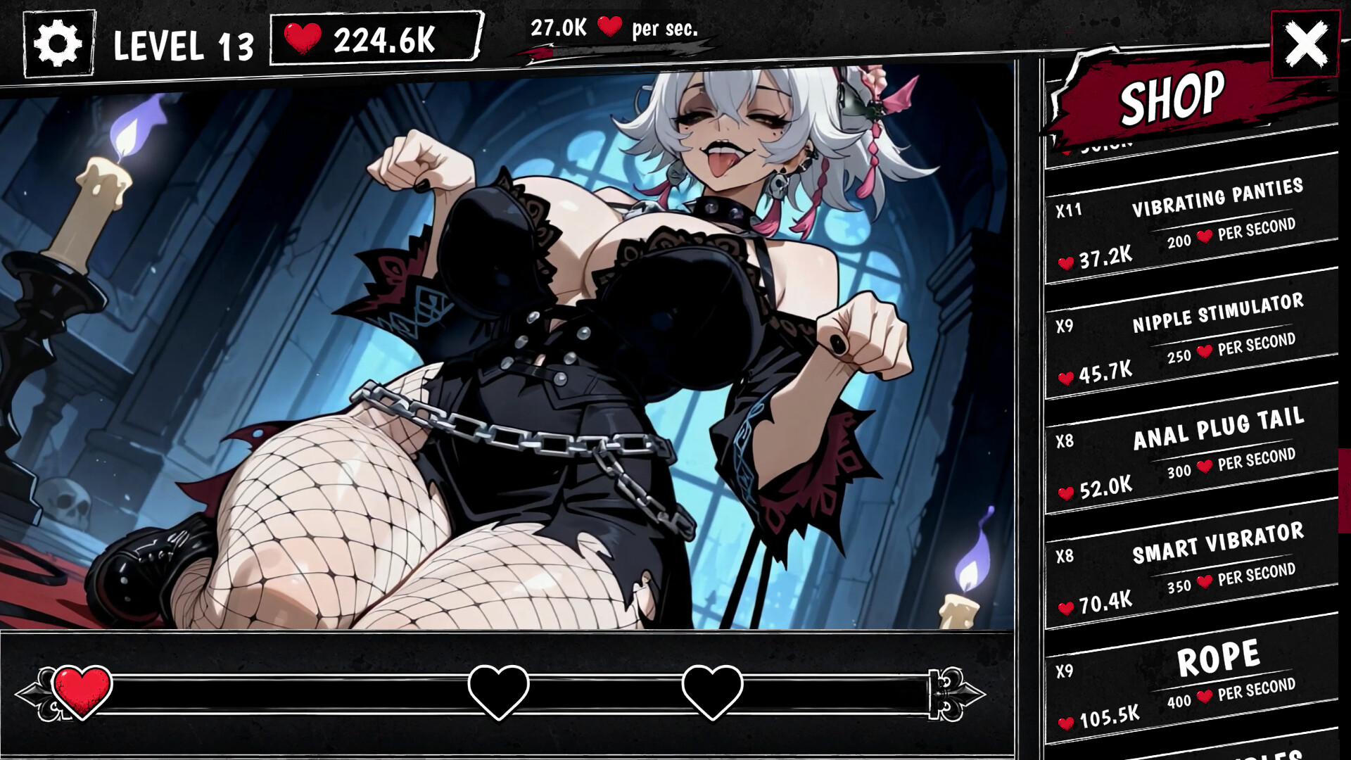 Big Tiddy Goth Baddie🖤⛓️ screenshot 42