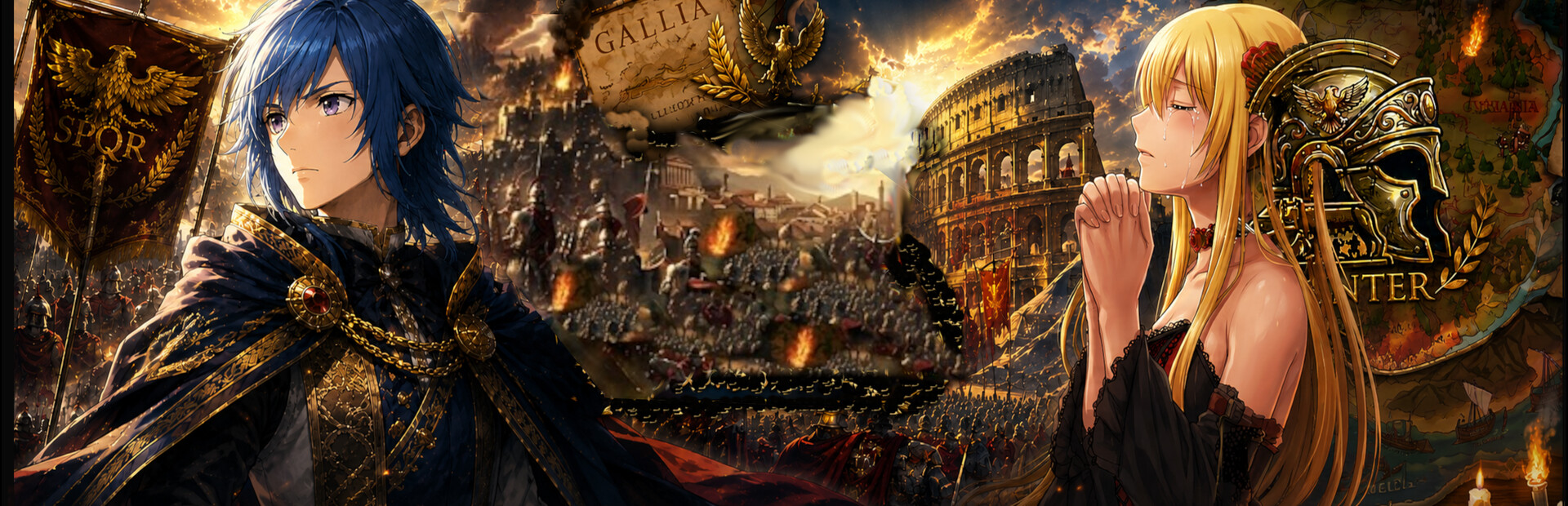 ローマ帝国の逆襲 Counter Attack of Roman Empire