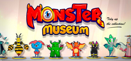Monster Museum: Tidy Up the collection! — Steam header