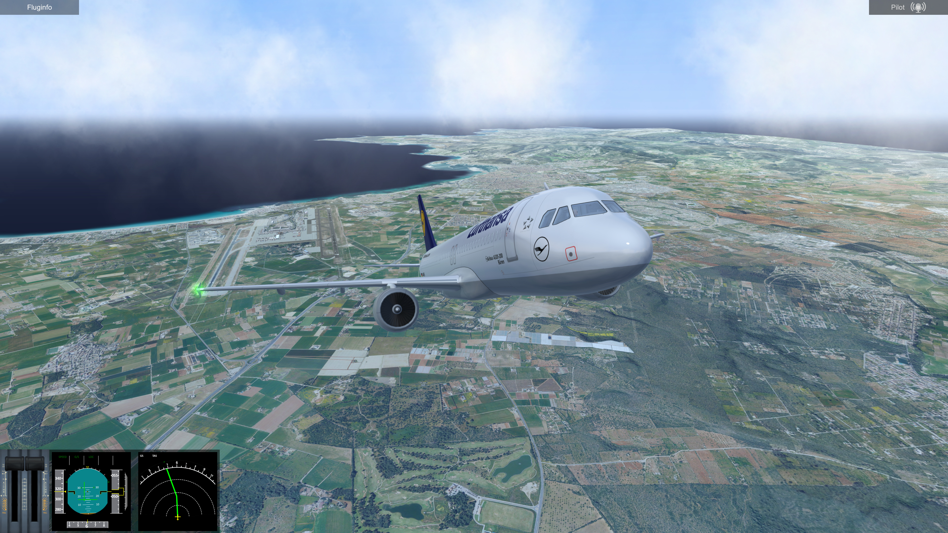 Urlaubsflug Simulator – Holiday Flight Simulator screenshot 8