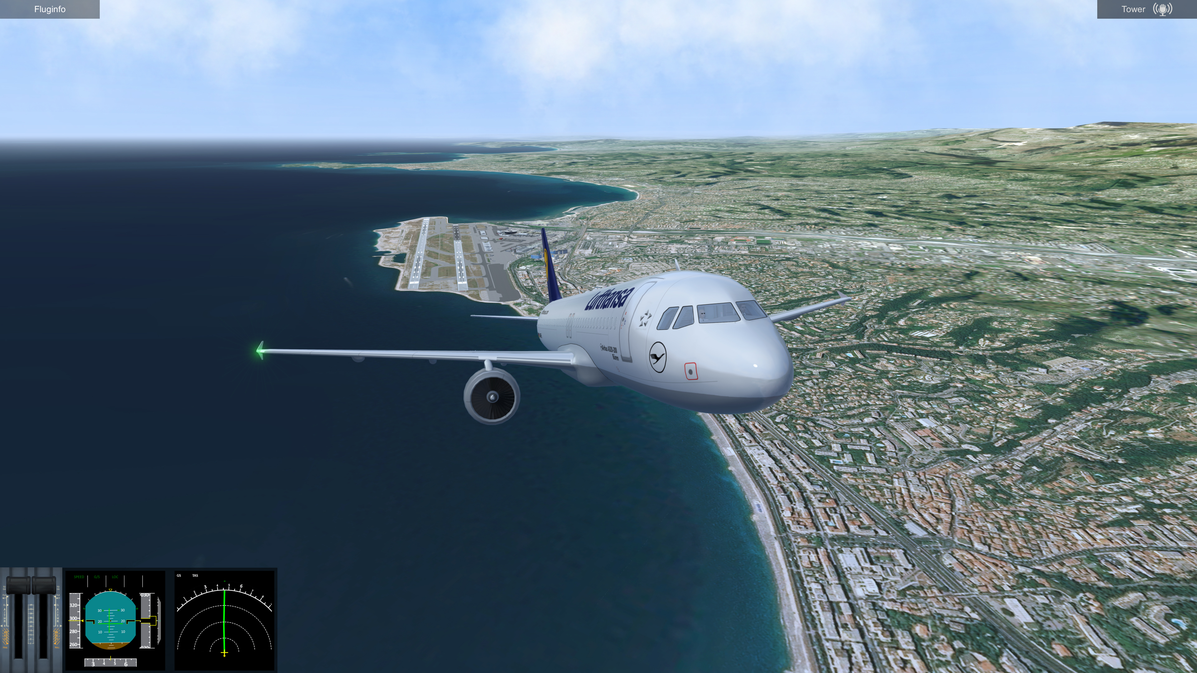 Urlaubsflug Simulator – Holiday Flight Simulator screenshot 1