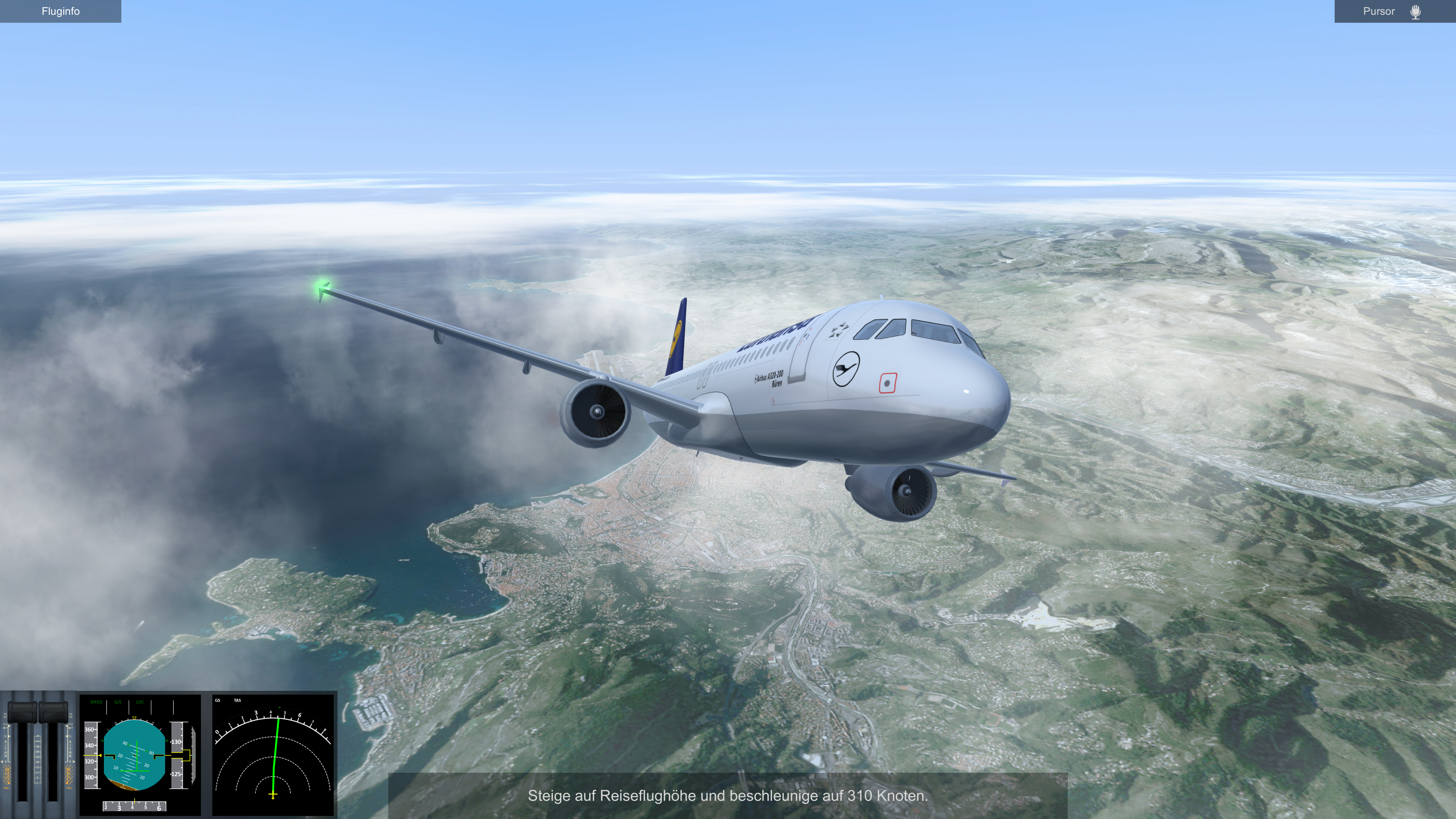 Urlaubsflug Simulator – Holiday Flight Simulator screenshot 4