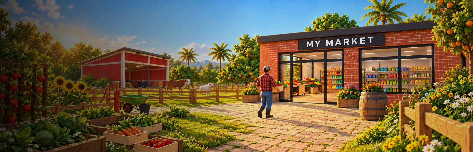 Farmstead Market Simulator