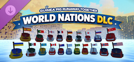 Guinea Pig Runaway Together - World Nations Cosmetic Pack