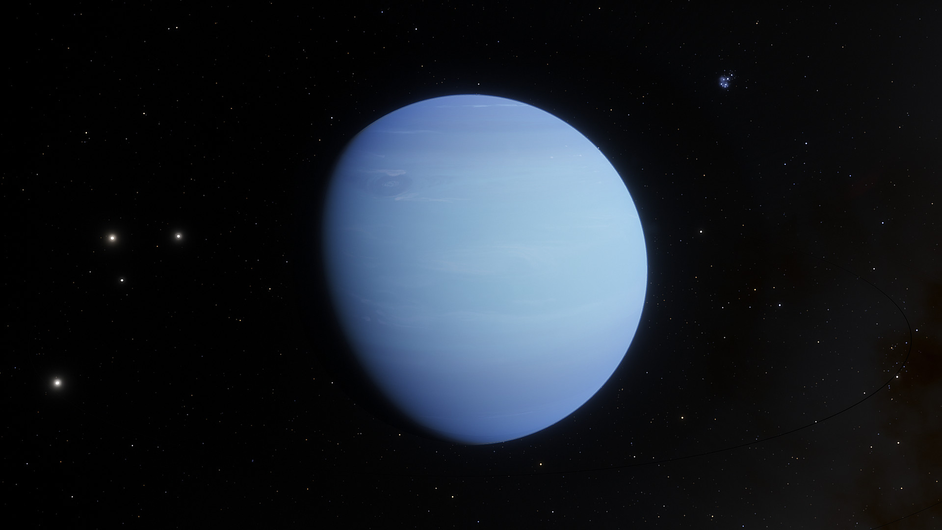 SpaceEngine - Neptune System HD screenshot 1