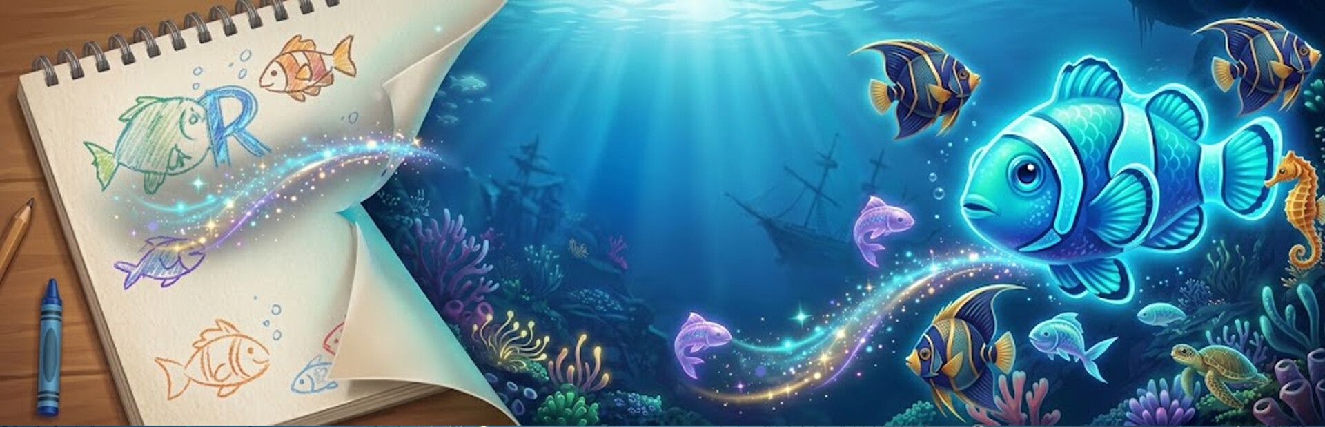 Draw Alive: Fish
