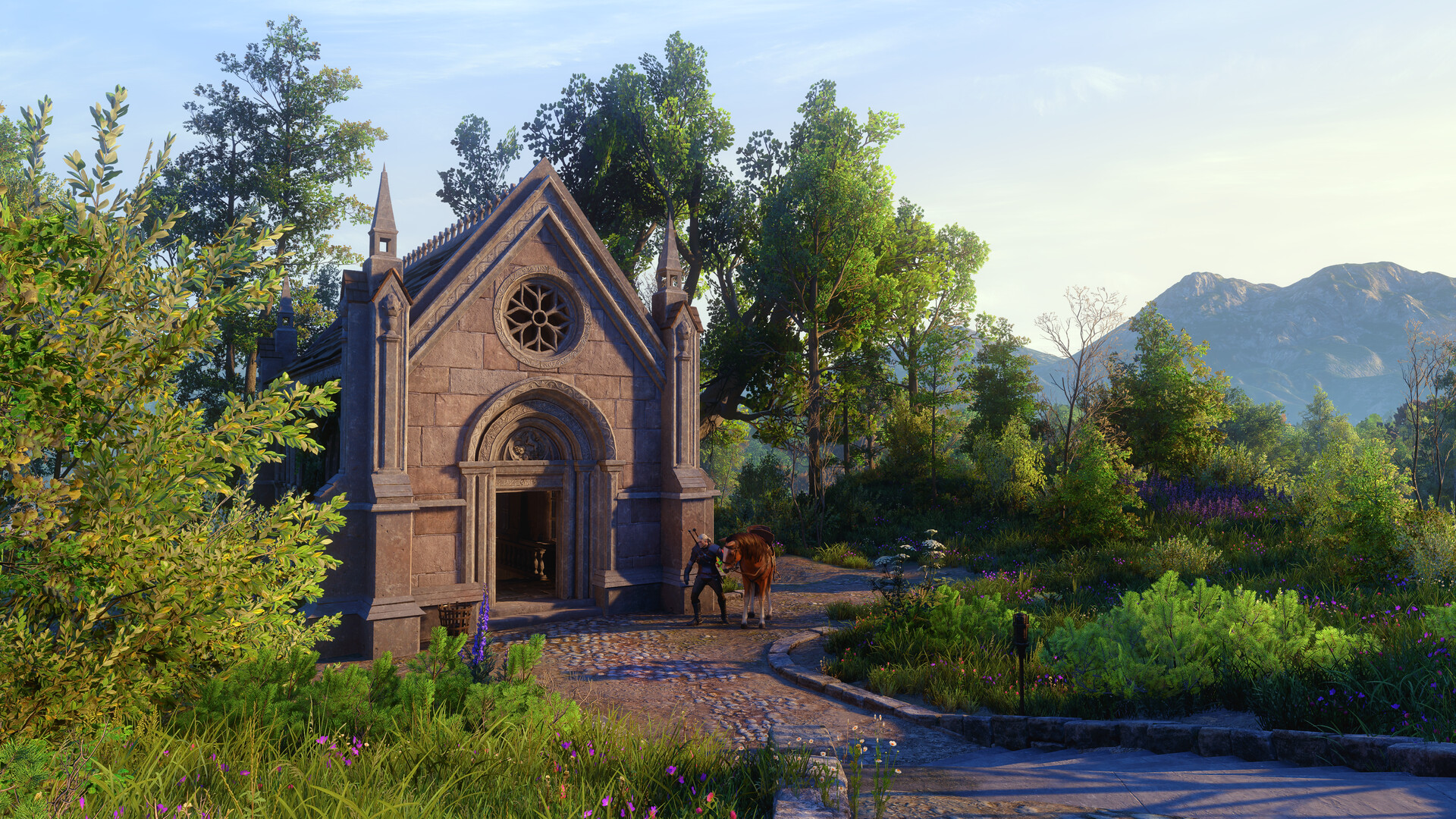 Un secondo screenshot di Songs of the Past, la nuova espansione di The Witcher 3