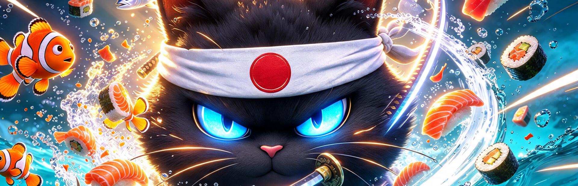 Aquasushi Cat