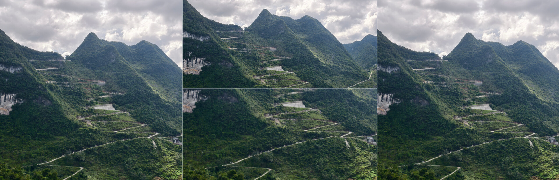 Longbu Mountain in DuAn
