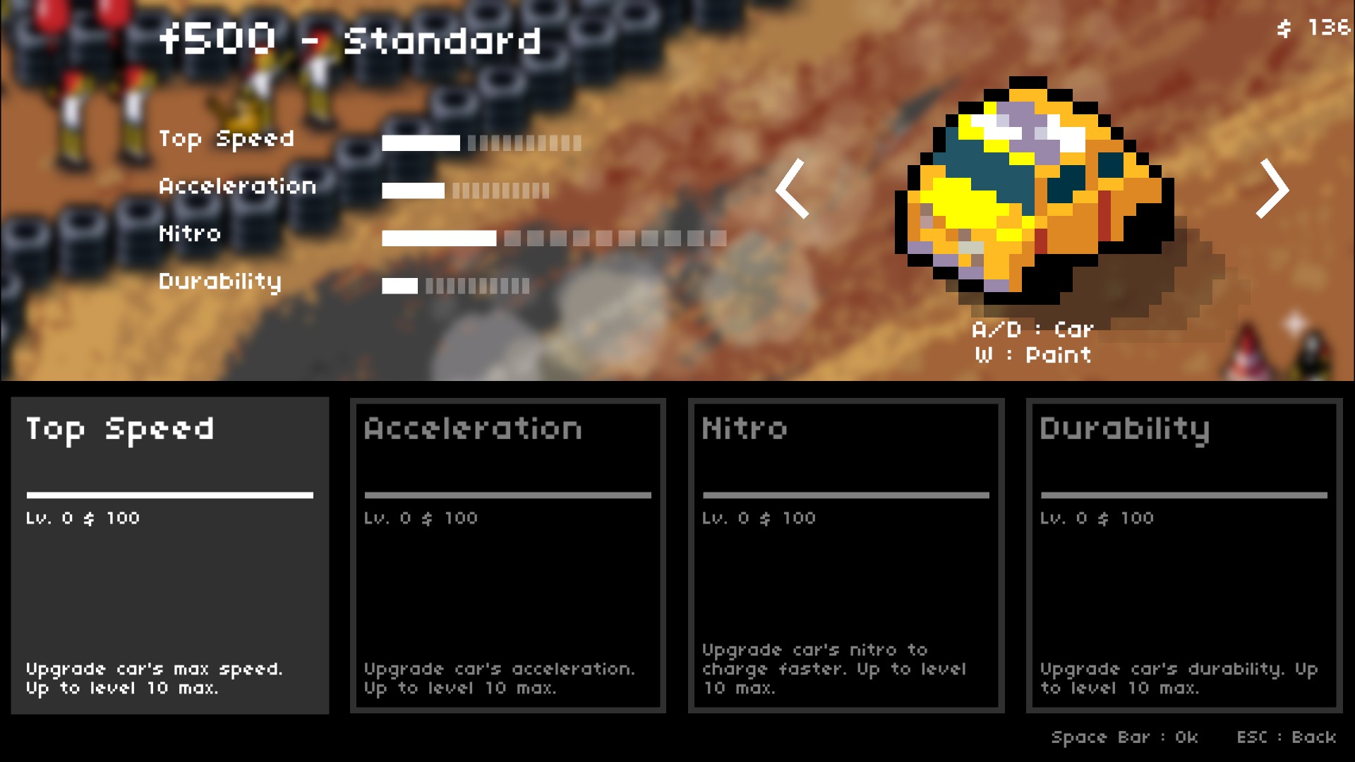 Super Pixel Racers screenshot 1