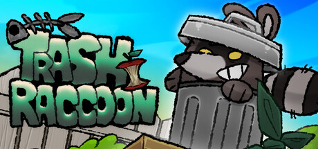 Trash Raccoon — Steam header