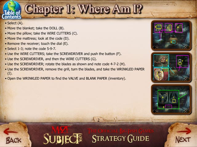 Maze Subject 360 Strategy Guide screenshot 1