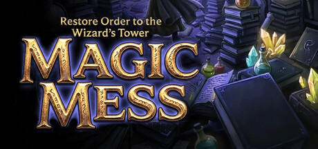Magic Mess: Restore Order to the Wizard's Tower! — Steam header