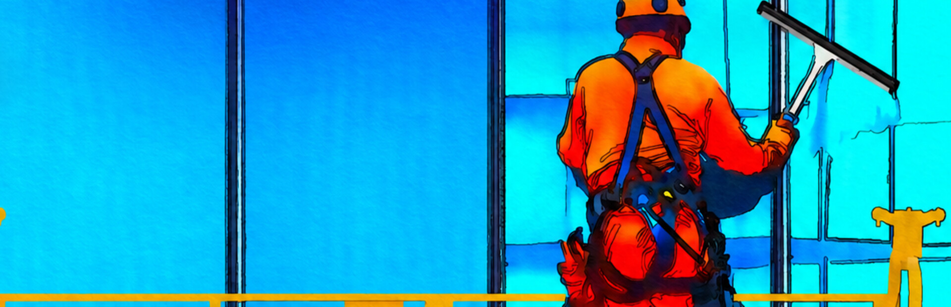 Highrise Window Washer
