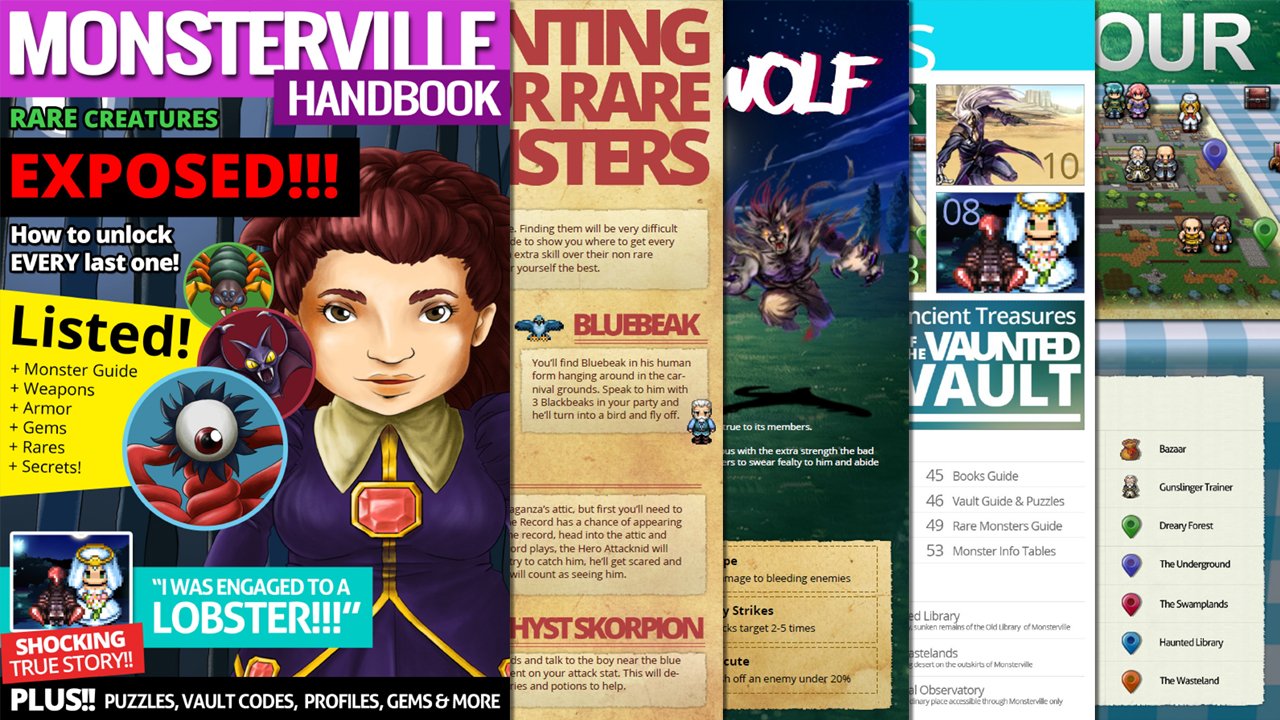 Monsterville Handbook screenshot 1