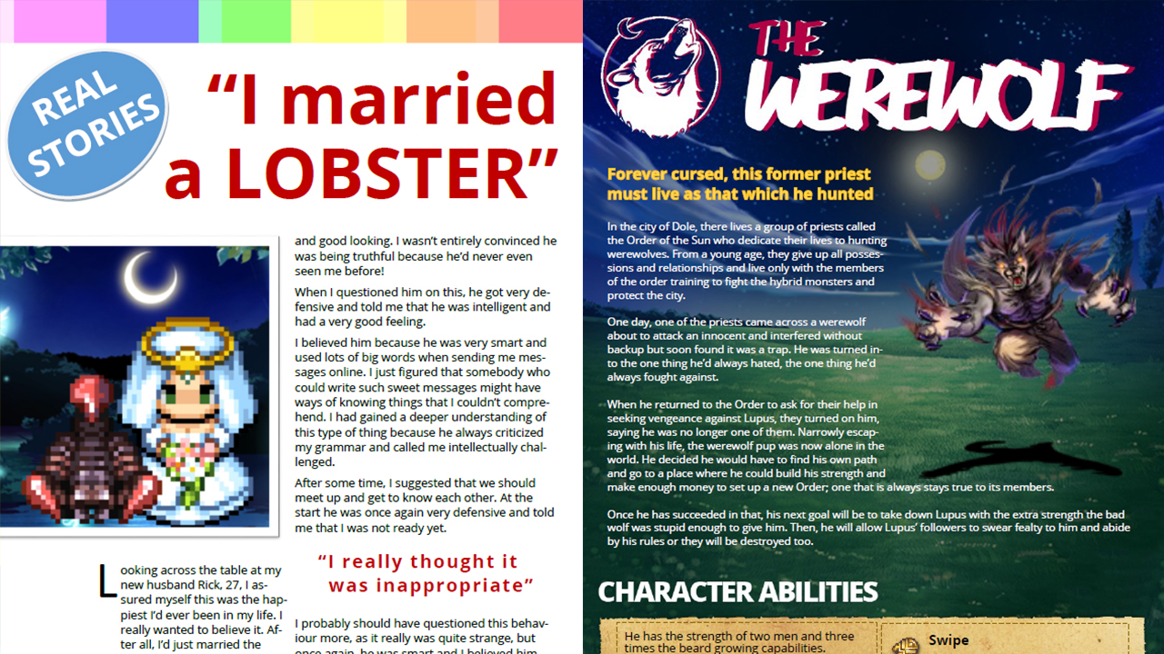 Monsterville Handbook screenshot 2