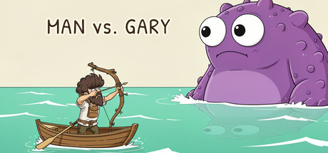 Man vs. Gary — Steam header