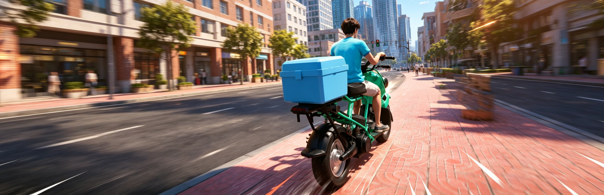 Food delivery: I’m the top dog, making two hundred a day
