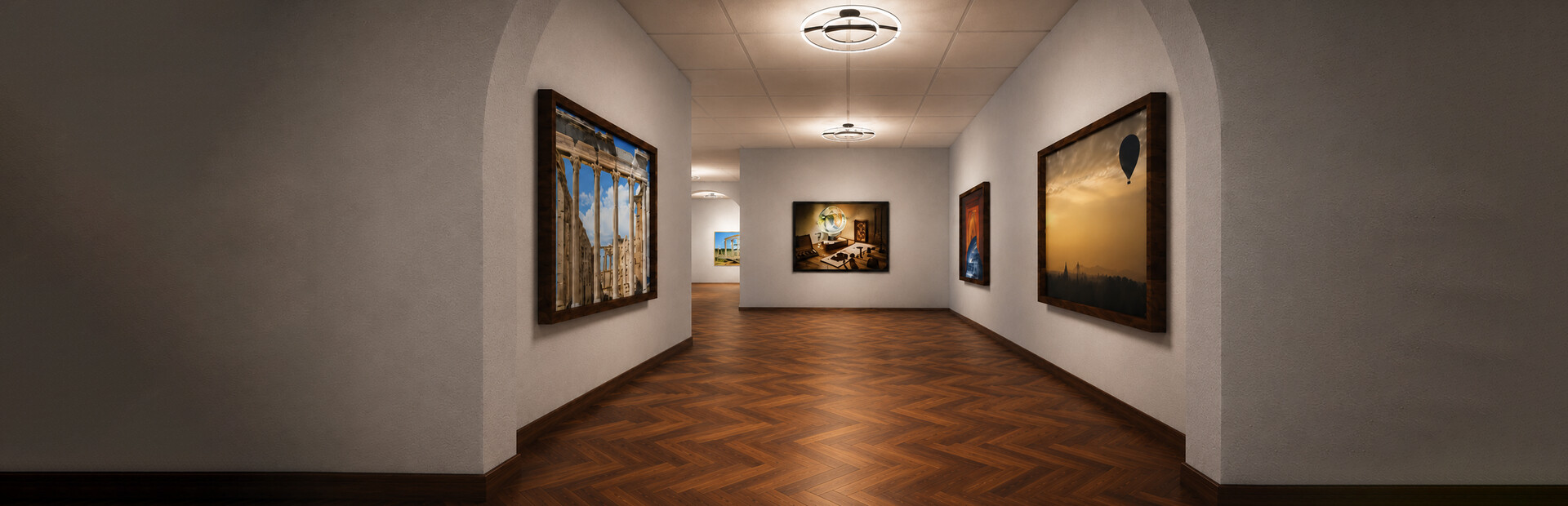 Infinite Galleries