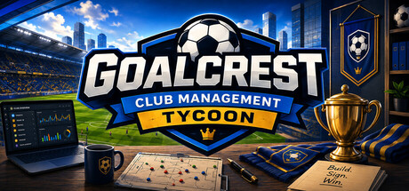 Goalcrest: Club Management Tycoon — Steam header