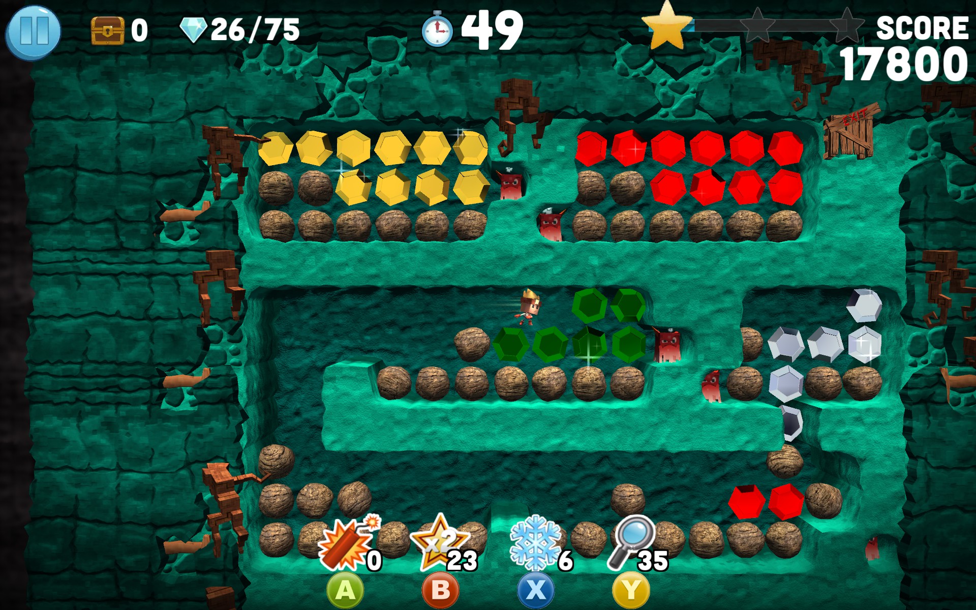 Boulder Dash 30th Anniversary screenshot 2