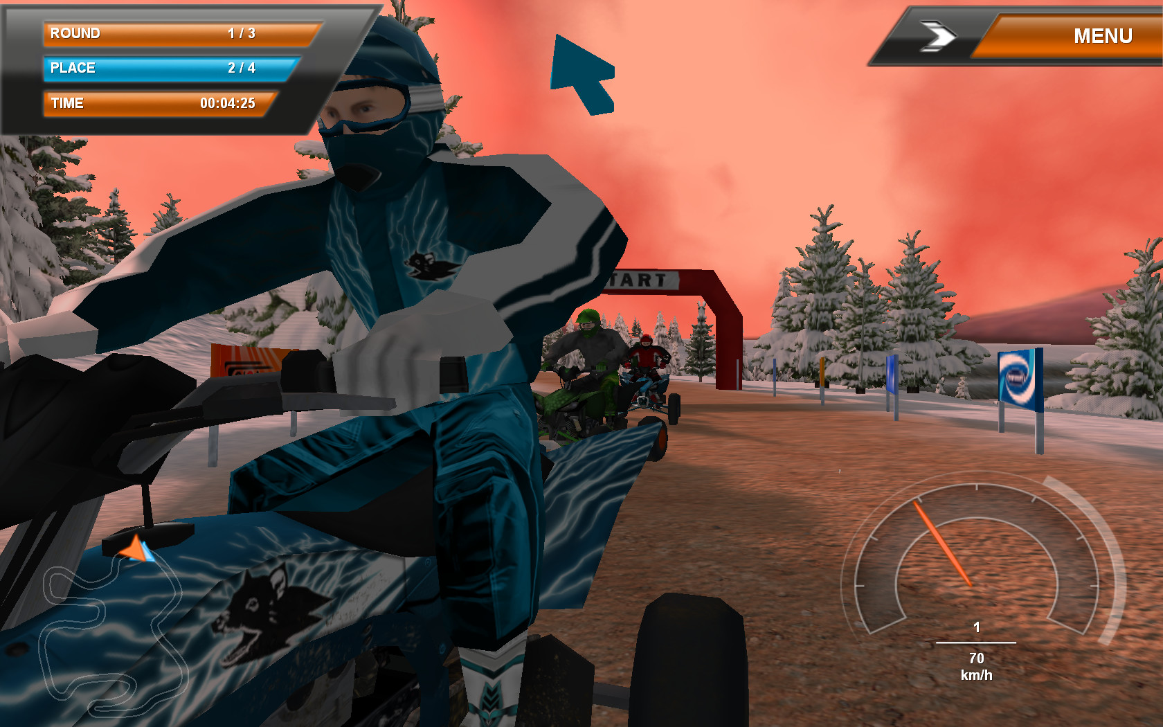ATV Quadracer Ultimate screenshot 4