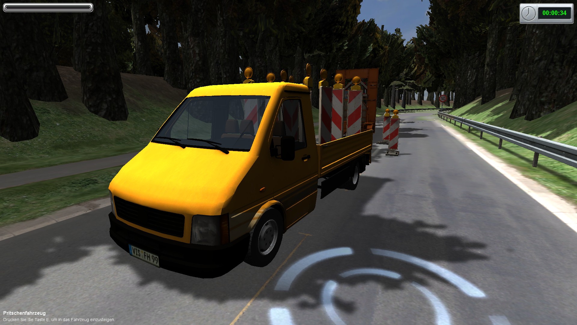 Roadworks - The Simulation screenshot 1