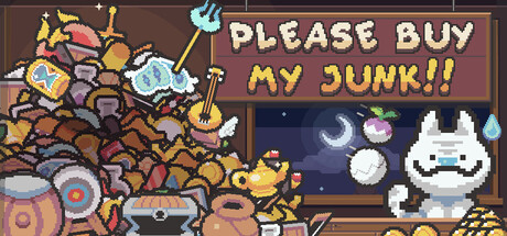 Please Buy My Junk!! — Steam header