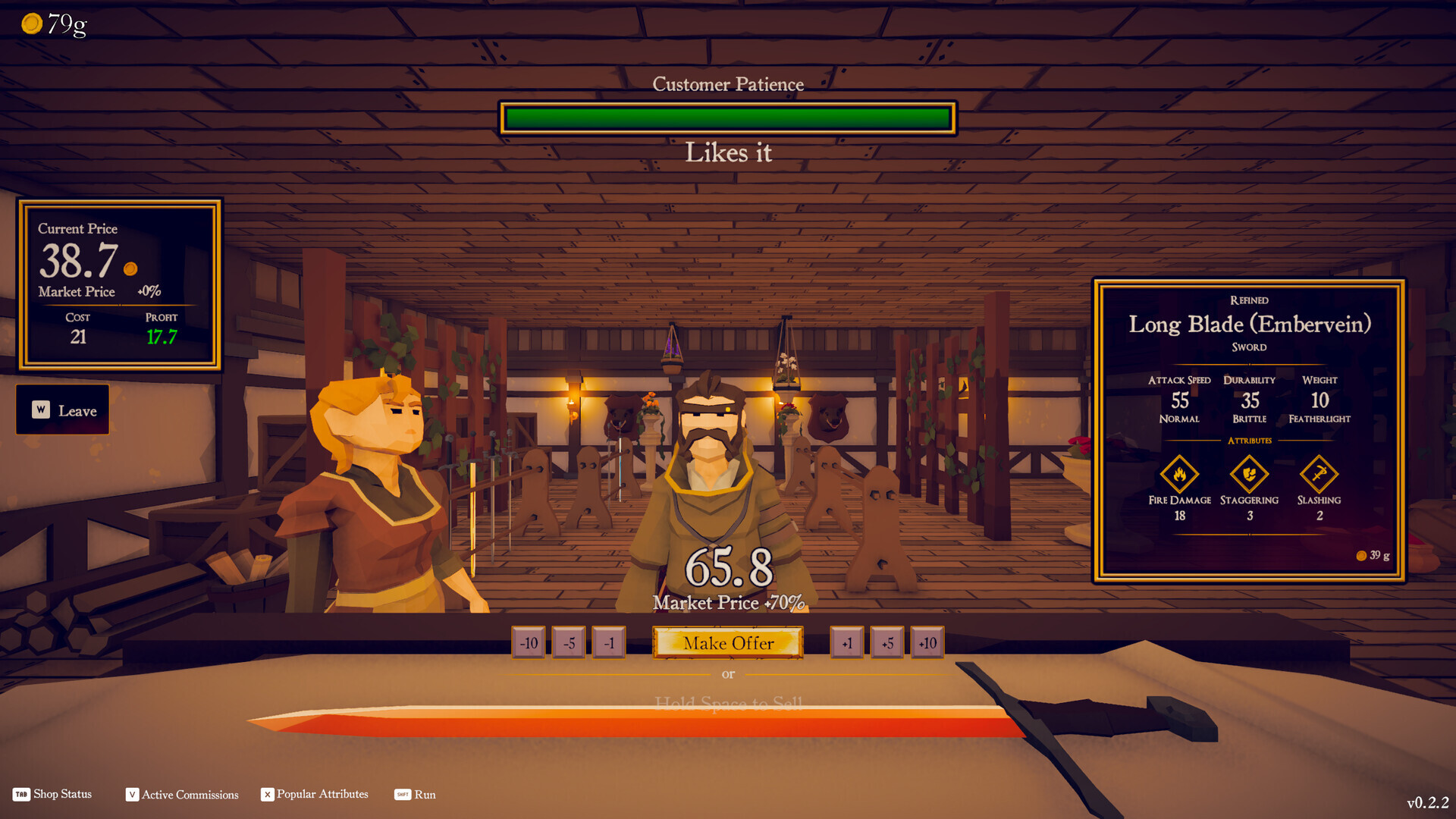 Fantasy Weaponsmith Simulator Demo on Steam
