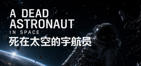 a dead astronaut in space — Steam header