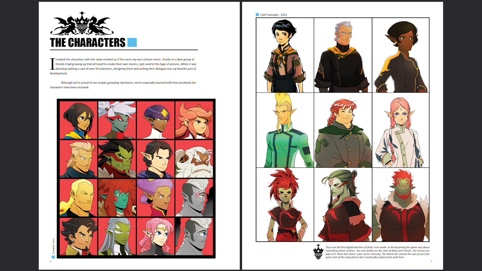 Battle Chef Brigade Deluxe - Art Book - image 2