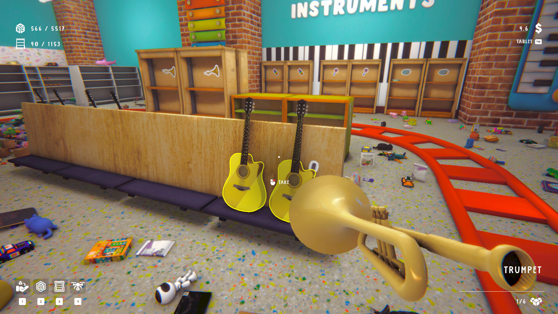 Too Many Toys gameplay screenshot 2