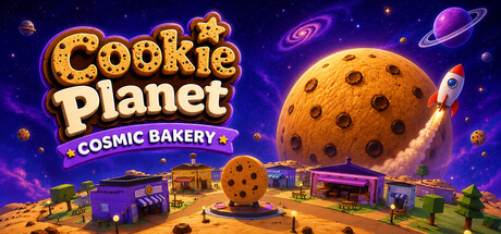 cookie planet: cosmic bakery — Steam header