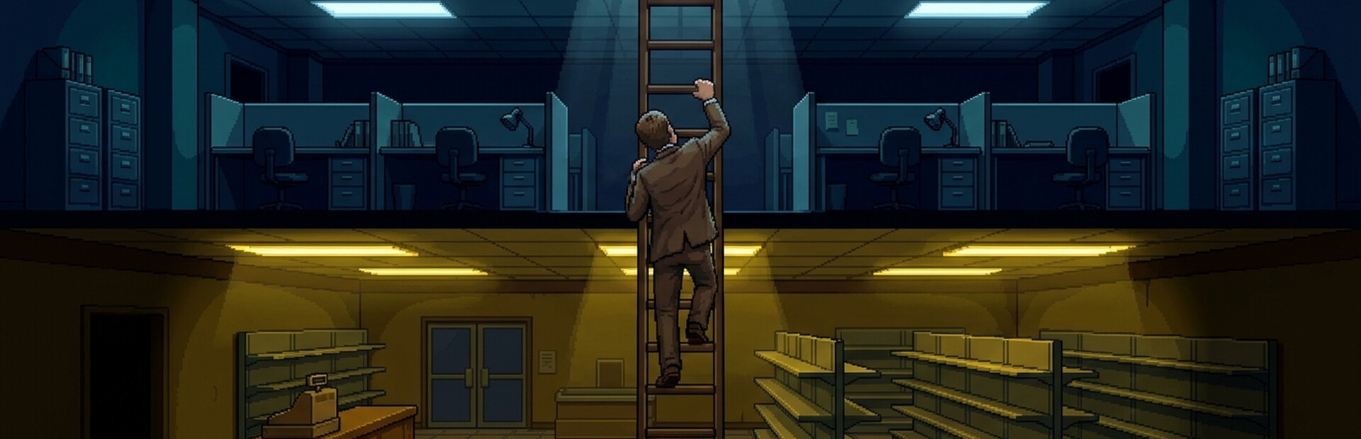 Open Headcount: A Corporate-Hell Roguelike