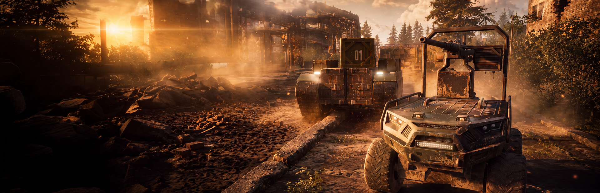 Ground Drone Operator: Ground Robotic System Simulator