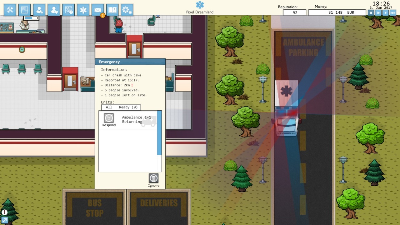 Hospitalize screenshot 2