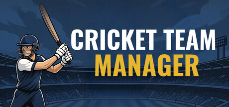 Cricket Team Manager — Steam header