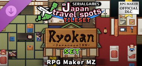 RPG Maker MZ - SERIALGAMES Japan travel spots Ryokan-Japanese INN SET